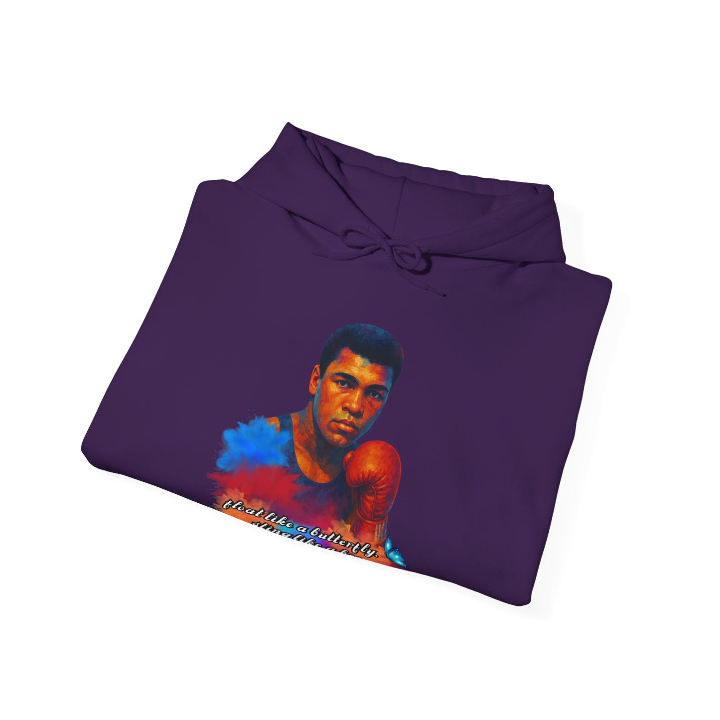 Inspirational Muhammad Ali Hoodie - Unisex Float like a butterfly and sting like a bee