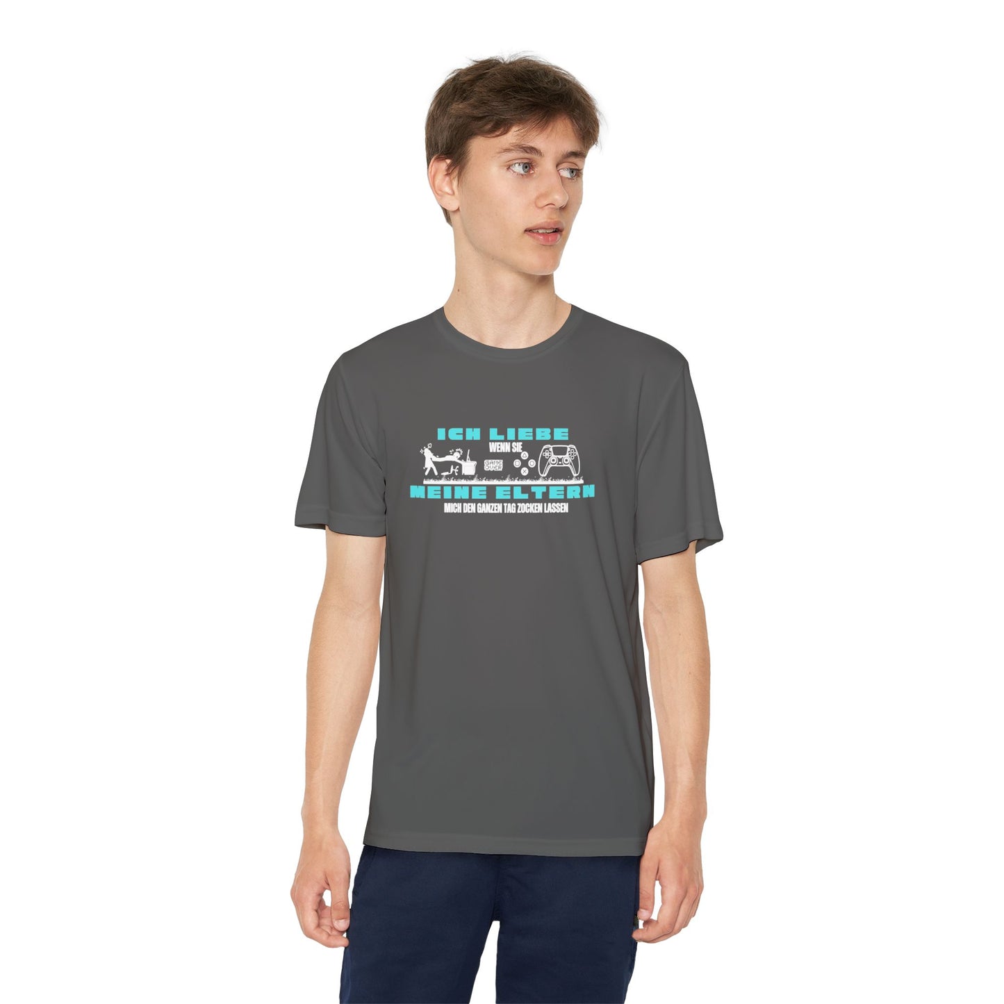 I love my parents - if I can play games all day... Fun Shirt