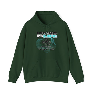 Music is Life Hoodie - Unisex Heavy Blend™ Sweatshirt