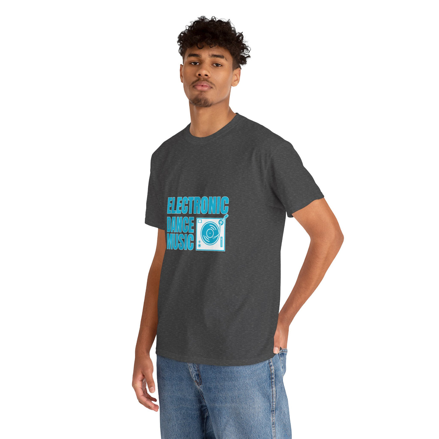 Electronic Dance Music Unisex Heavy Cotton Tee,