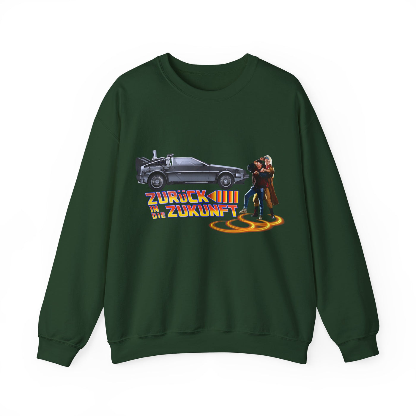 Retro Movie Sweatshirt - Back to the Future unisex