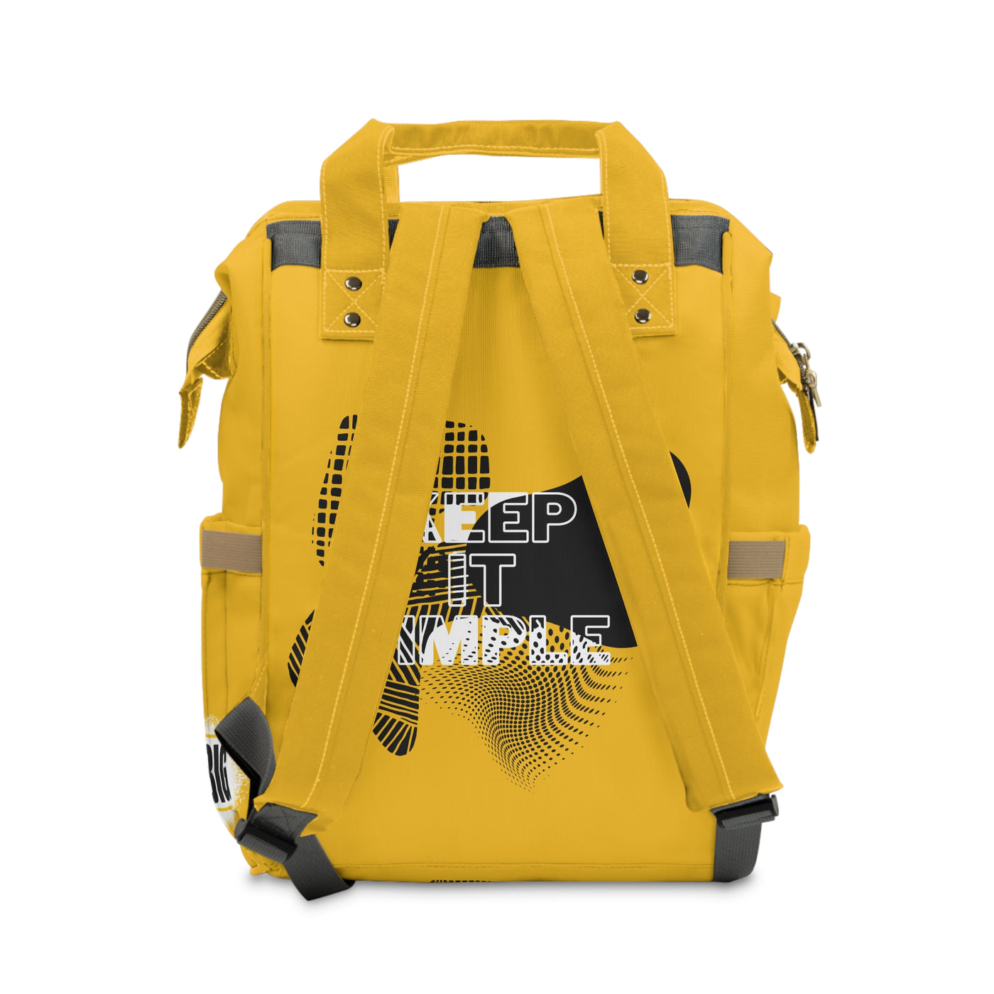 Stay Positive Multifunctional Diaper Backpack - Motivational bag or multifunctional bag