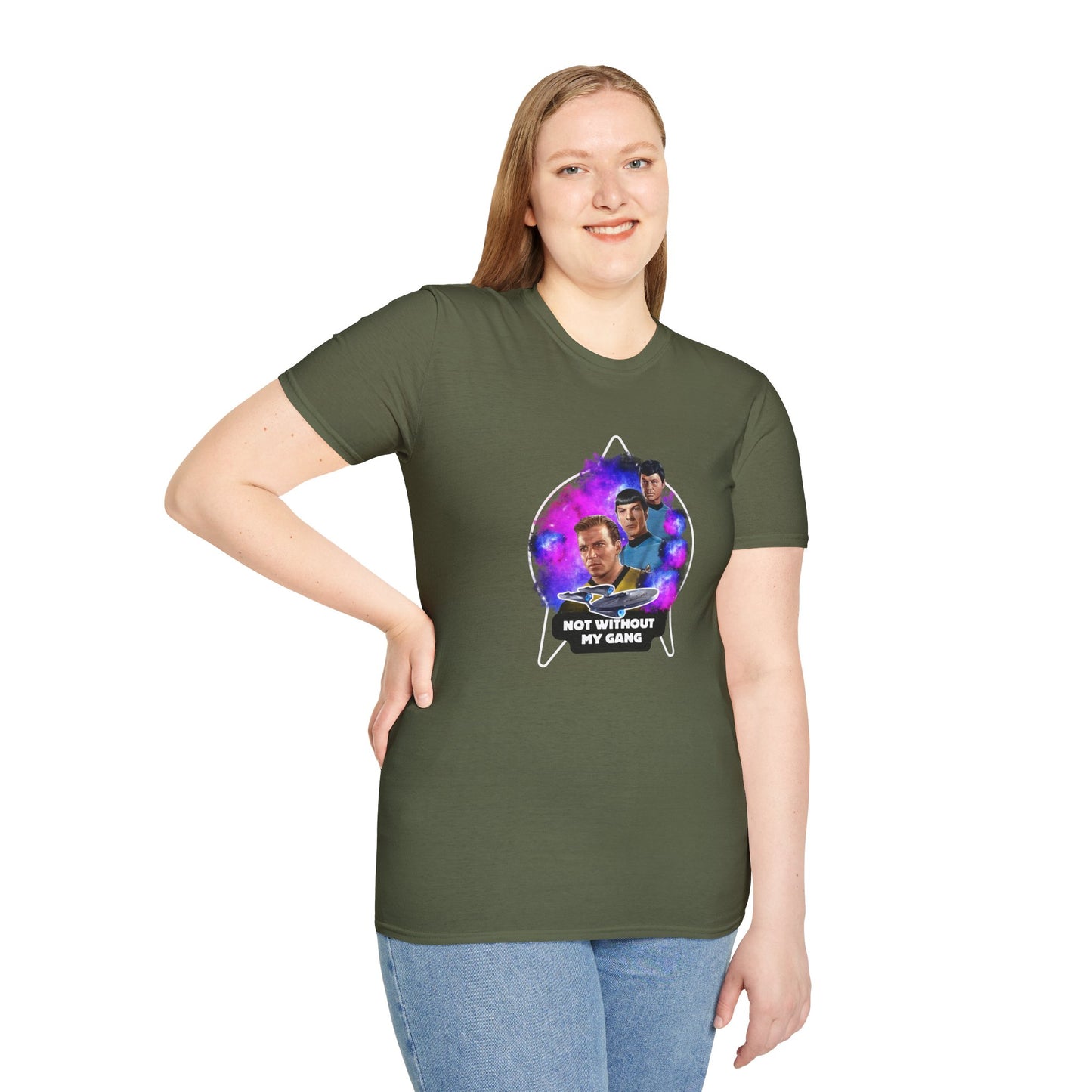 Not Without My Gang Unisex T-Shirt - Nostalgic Space Adventure Tee for Fans