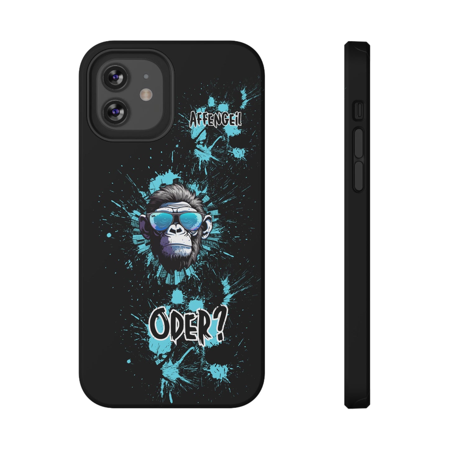 Affengeil - oder? Trendy Gorilla Phone Case - Impact-Resistant, Bold Design for Animal Lovers