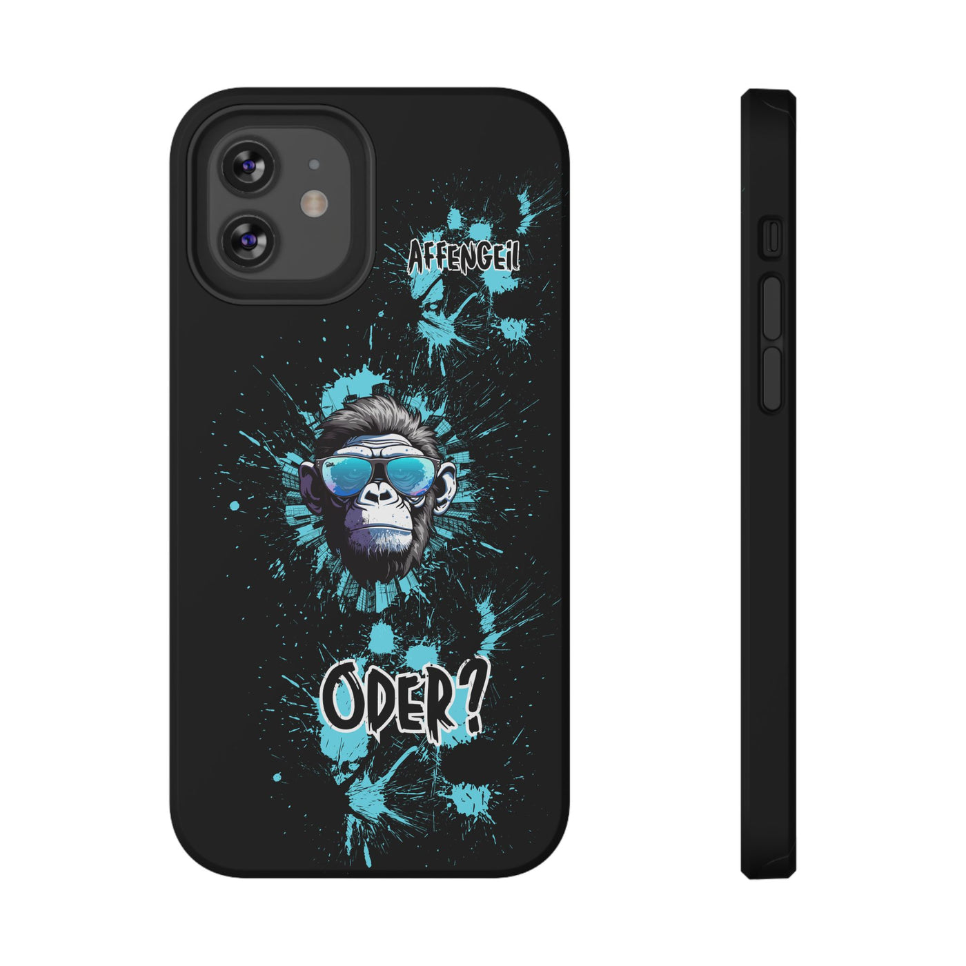 Awesome - right? Trendy Gorilla Phone Case - Impact-Resistant, Bold Design for Animal Lovers