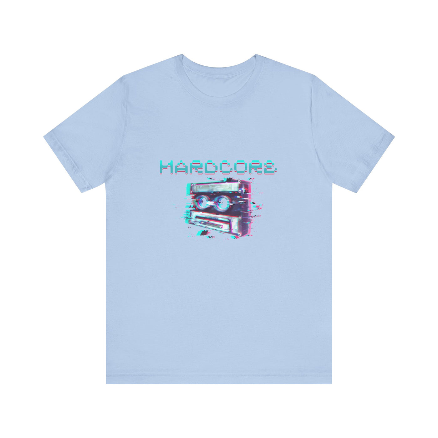 Techno - Hardcore Never Dies - Retro Graphic Tee, 90s Aesthetic Shirt unisex