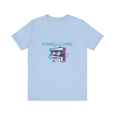 Techno - Hardcore Never Dies - Retro Graphic Tee, 90s Aesthetic Shirt unisex