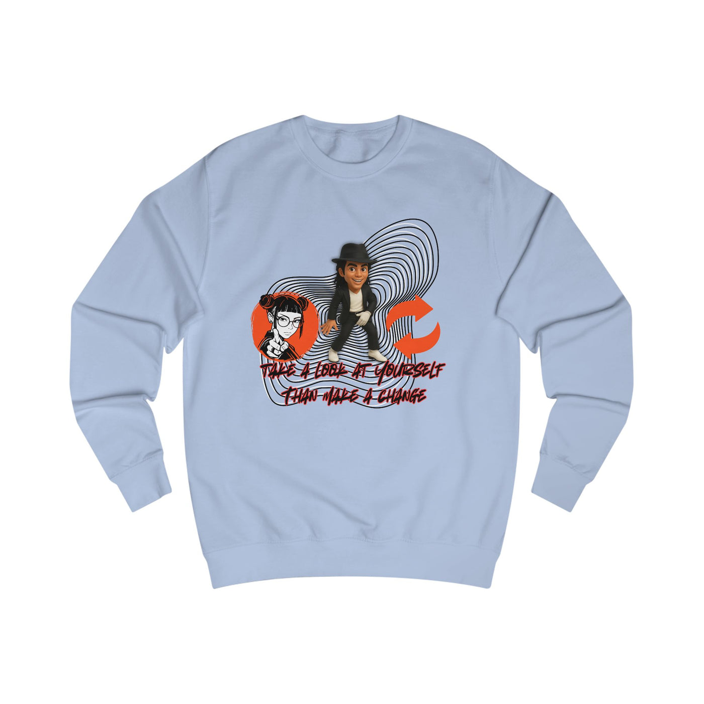 Take a look at yourself than make a change