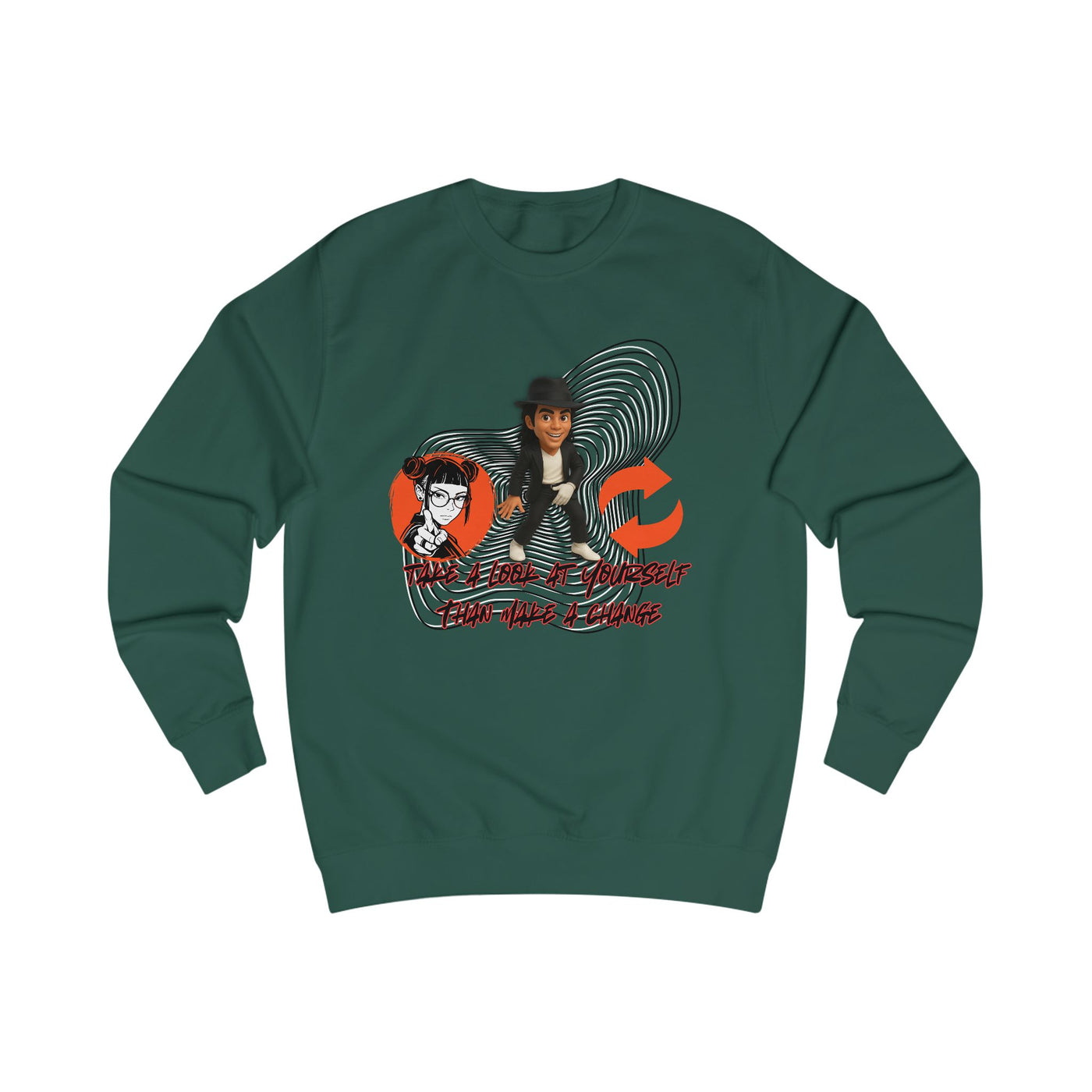 Take a look at yourself than make a change