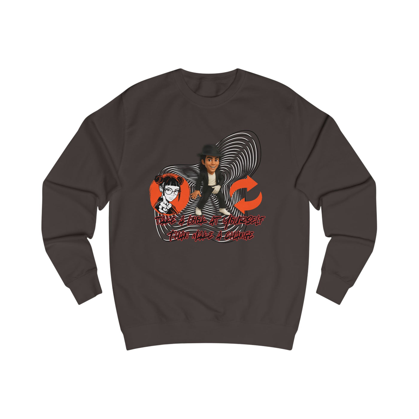 Take a look at yourself than make a change