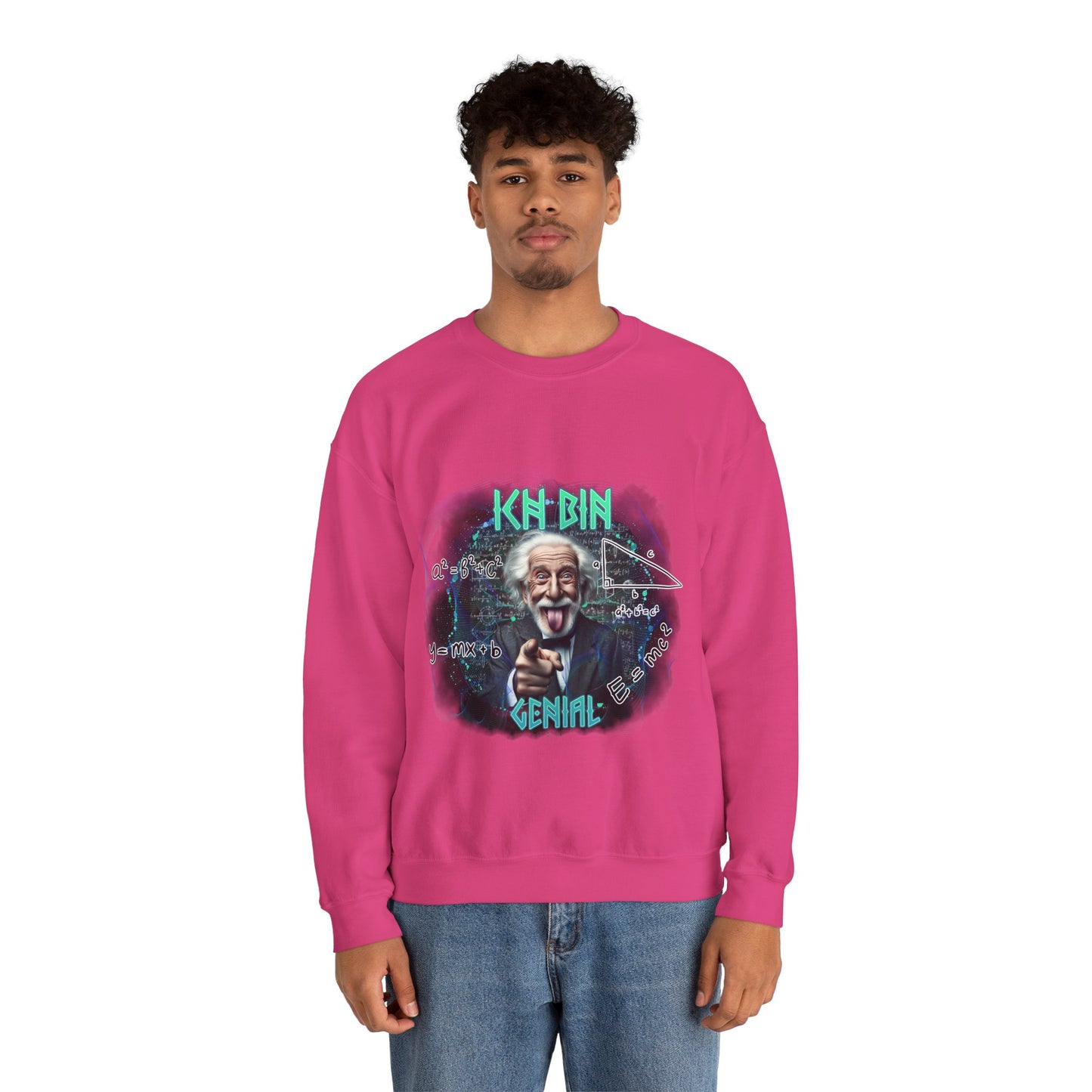 Sweatshirt 'ICH BIN GENIAL' unisex