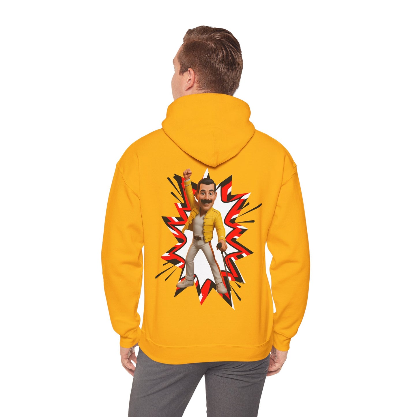 Freddie Hoodie, Unisex Sweatshirt for Music Lovers