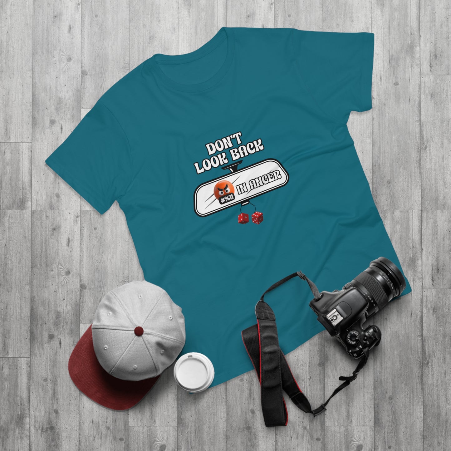 Don't Look Back in Anger Men's T-Shirt, Motivational