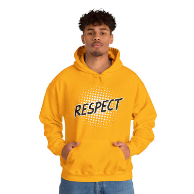 Respect Unisex Hooded Sweatshirt, Streetwear Hoodie