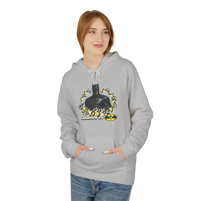 Batman-Inspired Unisex Fleece Hoodie, "Batmod on"