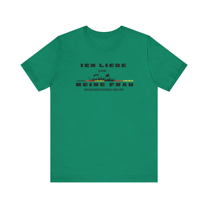 Funny Unisex Jersey Tee - "Ich Liebe Meine Frau" T-Shirt