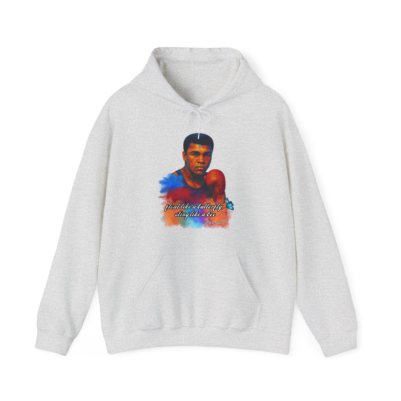 Inspirational Muhammad Ali Hoodie - Unisex Float like a butterfly and sting like a bee