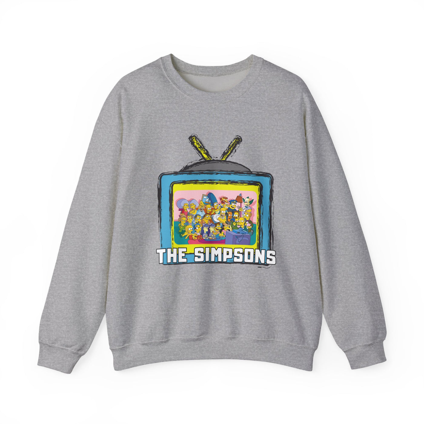 The Simpsons Unisex Heavy Cotton Sweatshirt