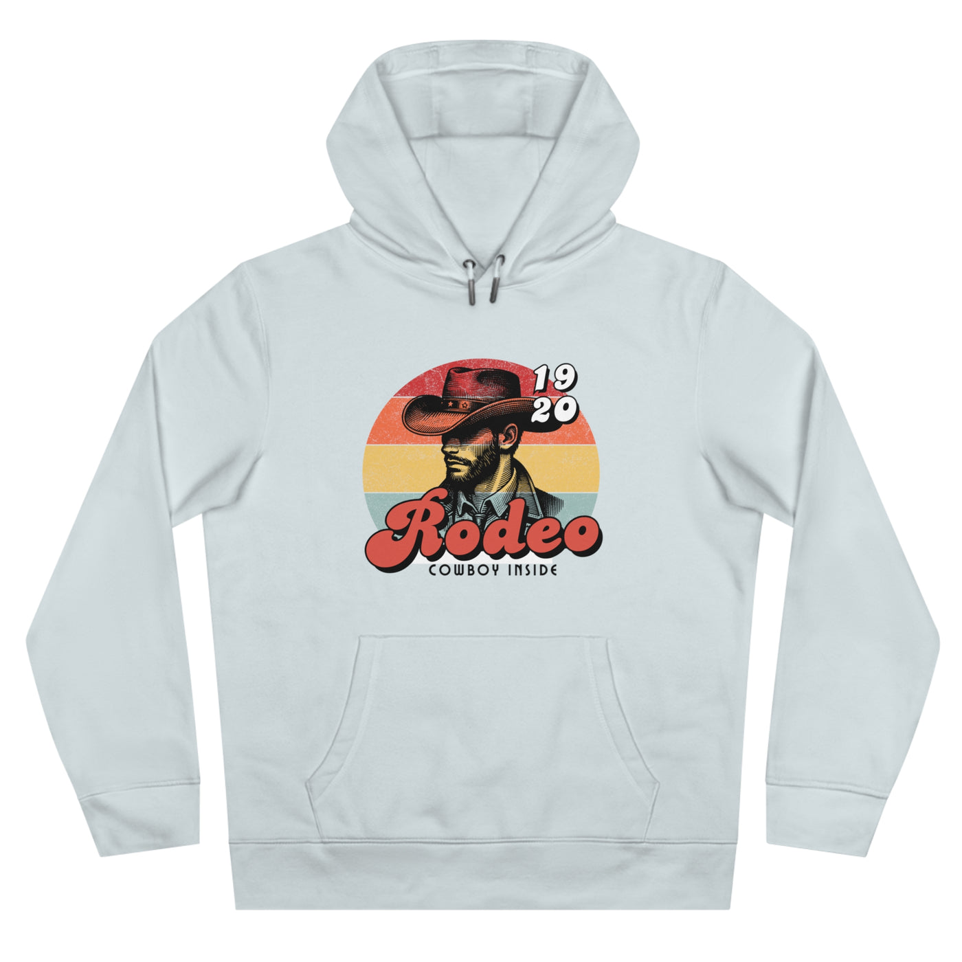 Retro Rodeo King Sweatshirt, Cowboy Hoodie, Western Apparel, Gift for Ranchers, Rodeo Fans, Cozy Hoodie for Men