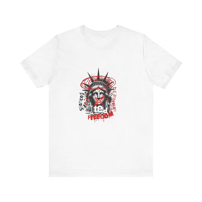 Freedom-Themed Unisex T-Shirt, Statue of Liberty - Freiheitsstatue