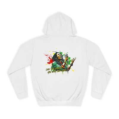 Live for others B  o  b   M a r l e y Hoodie