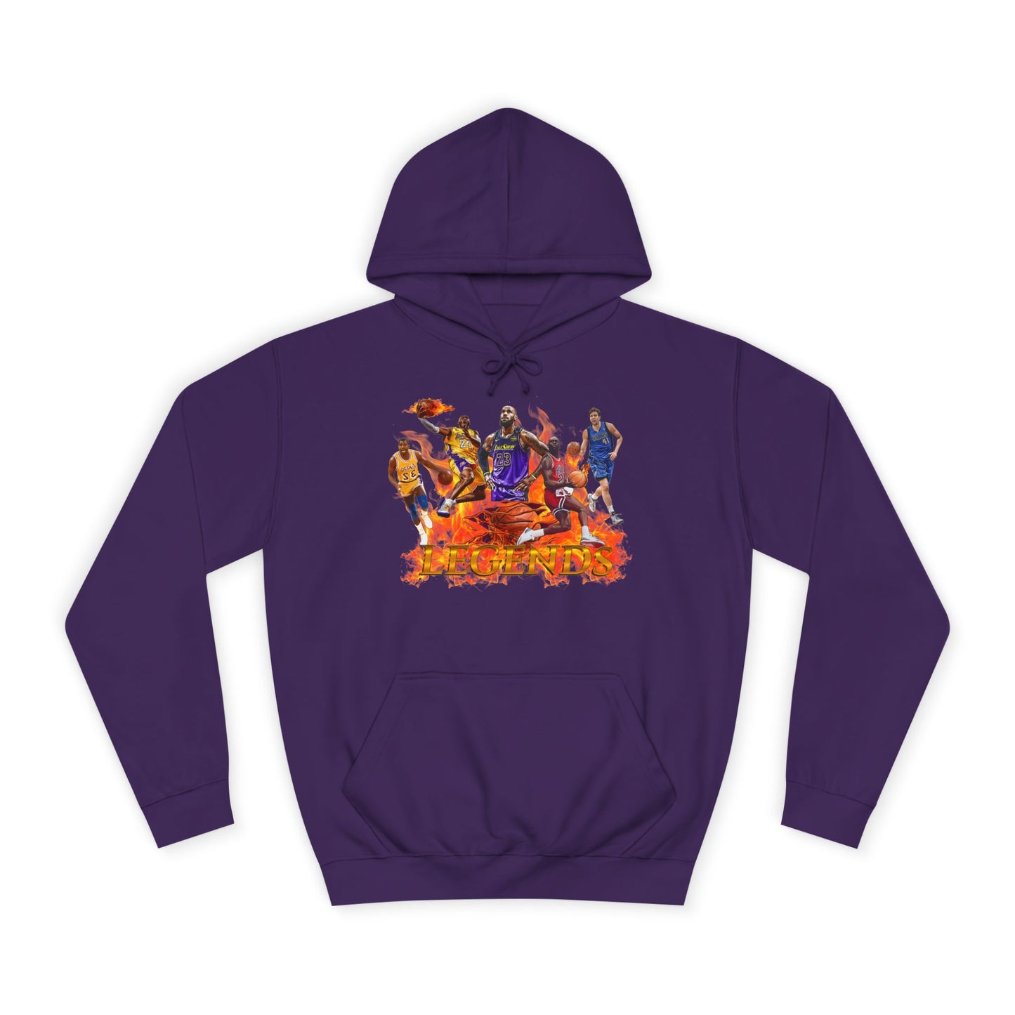 Unisex Sports Hoodie, Legends of Basketball