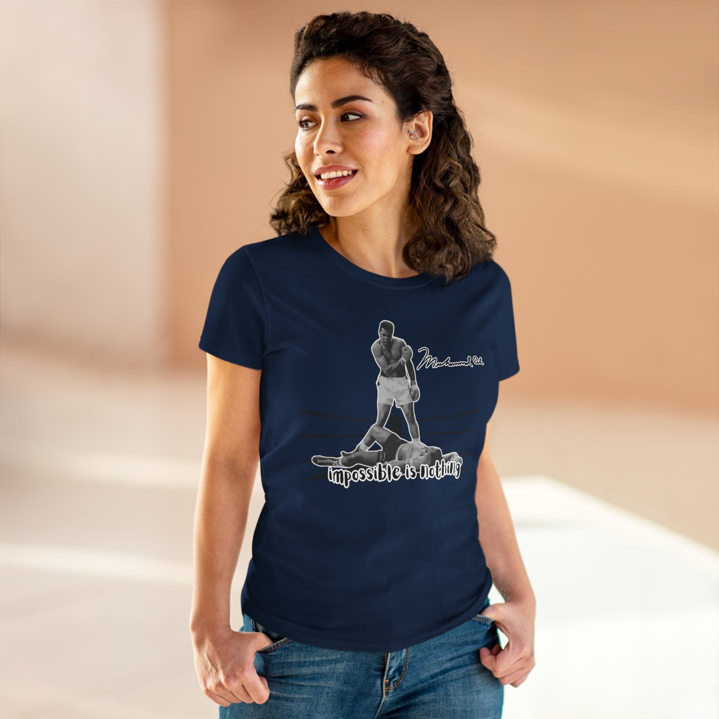 Women's nothing impossible Muhammad Ali