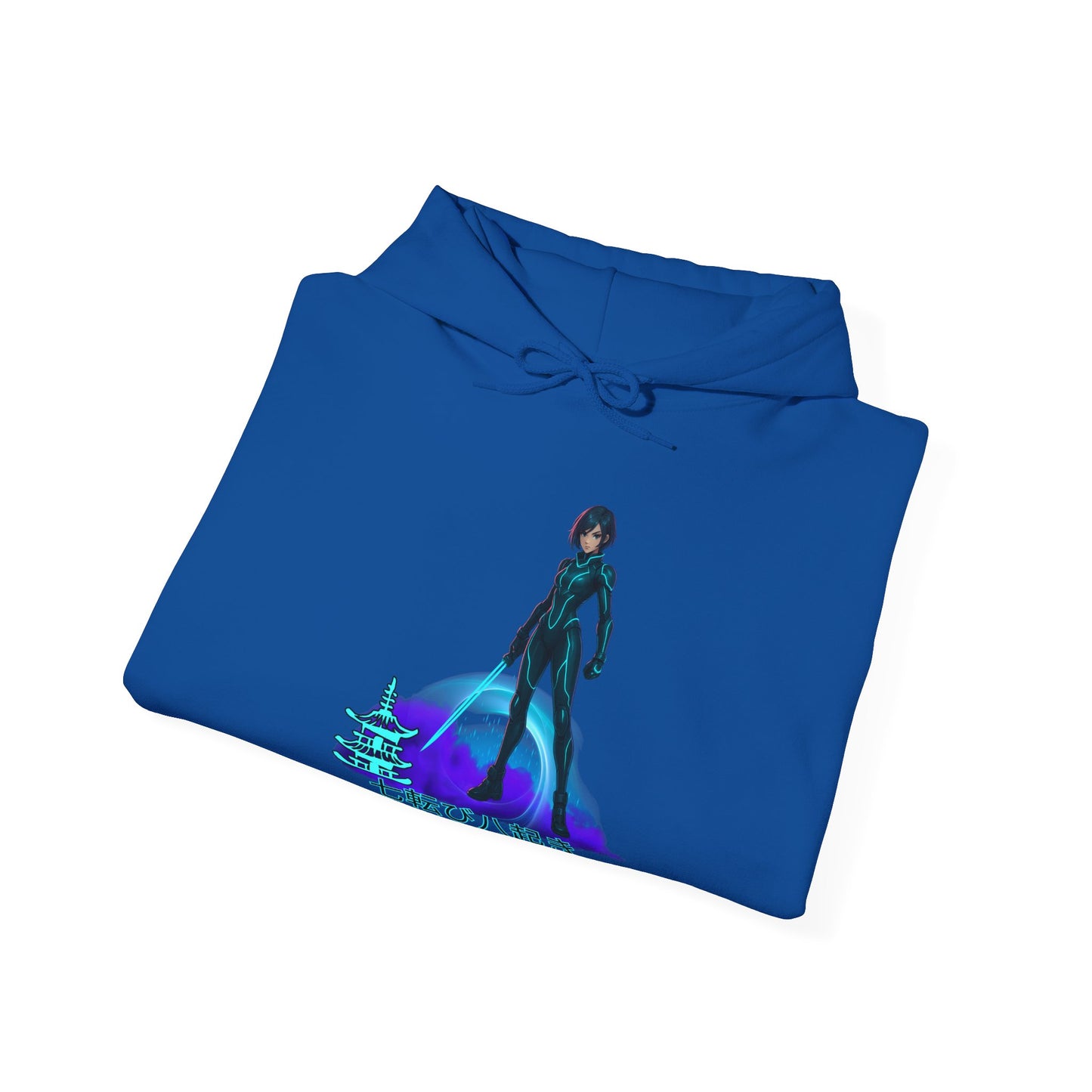 Hoodie  Anime "siebenmal hinfallen - achtmal aufstehen"