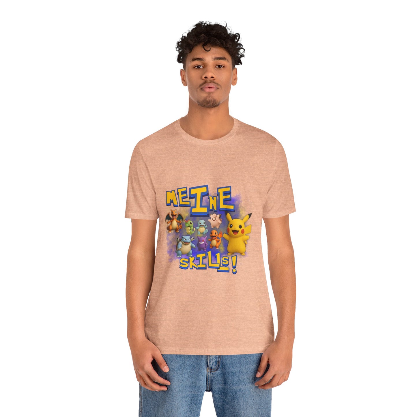 Pokemon Skills Unisex Tee, Fun Casual Shirt