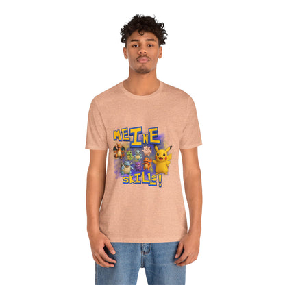 Pokemon Skills Unisex Tee, Fun Casual Shirt