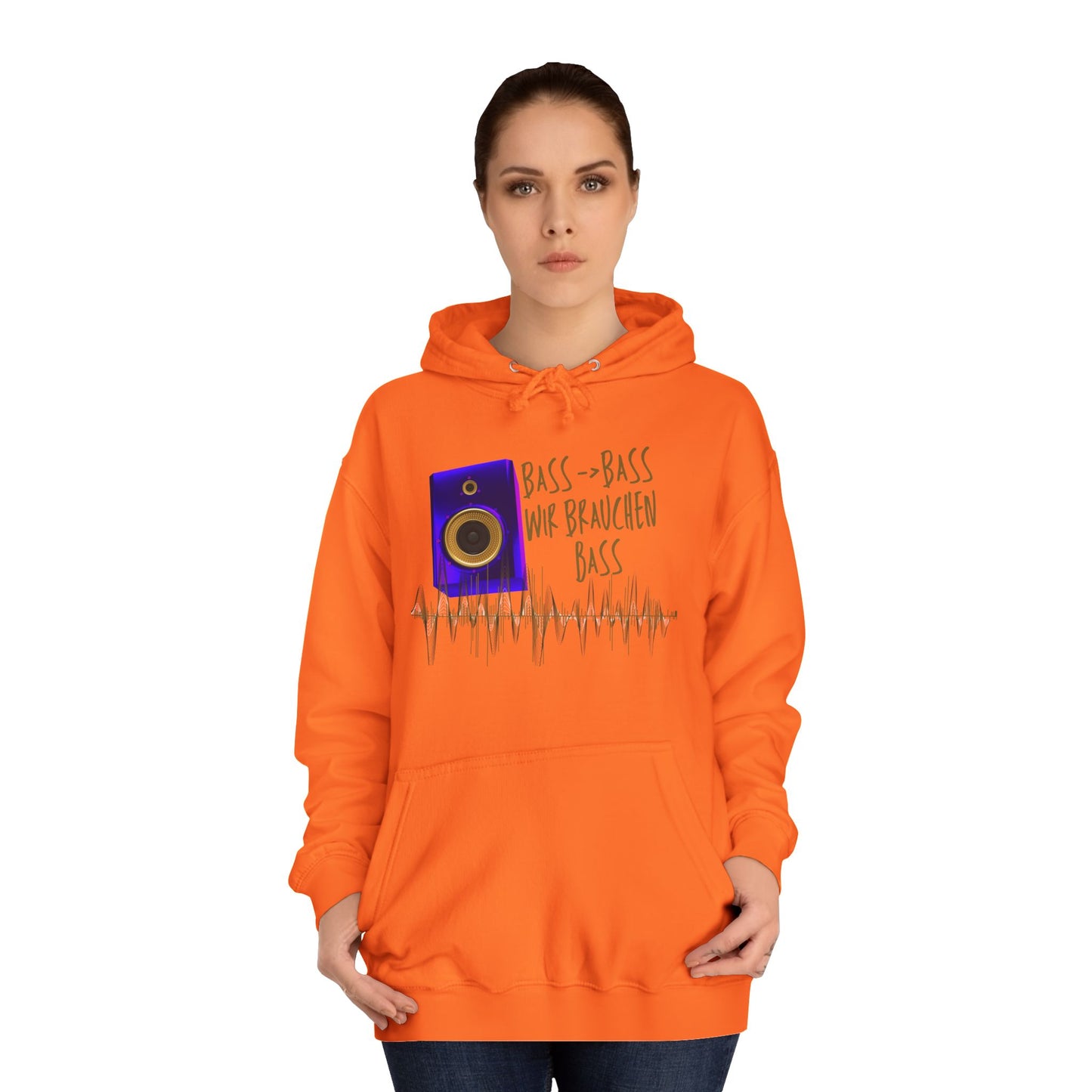 Bass, Bass wir brauchen Bass! Audio Vibes Hoodie | Unisex