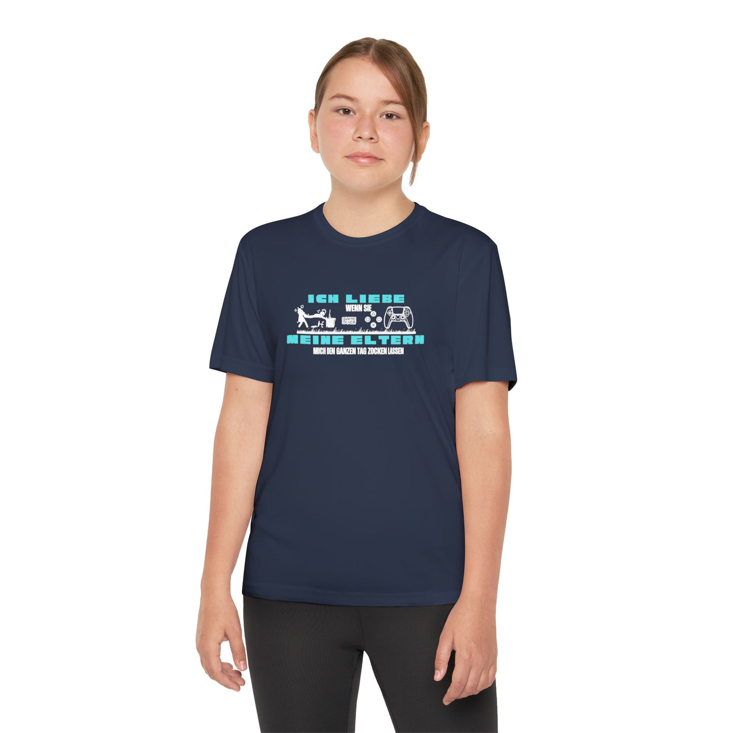 I love my parents - if I can play games all day... Fun Shirt