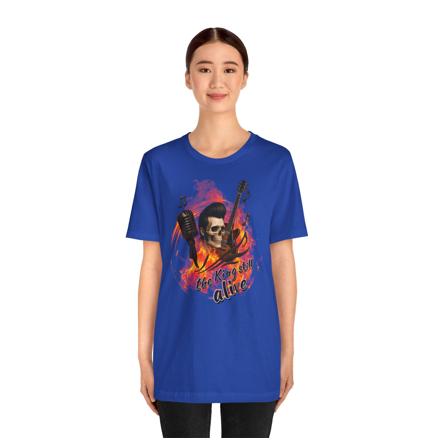 Music Vibes Unisex Jersey Tee - 'The King Still Alive' Graphic T-Shirt