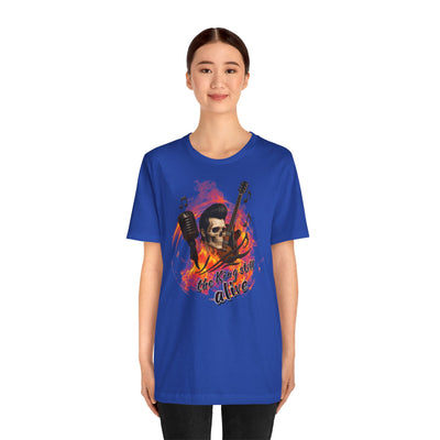 Music Vibes Unisex Jersey Tee - 'The King Still Alive' Graphic T-Shirt