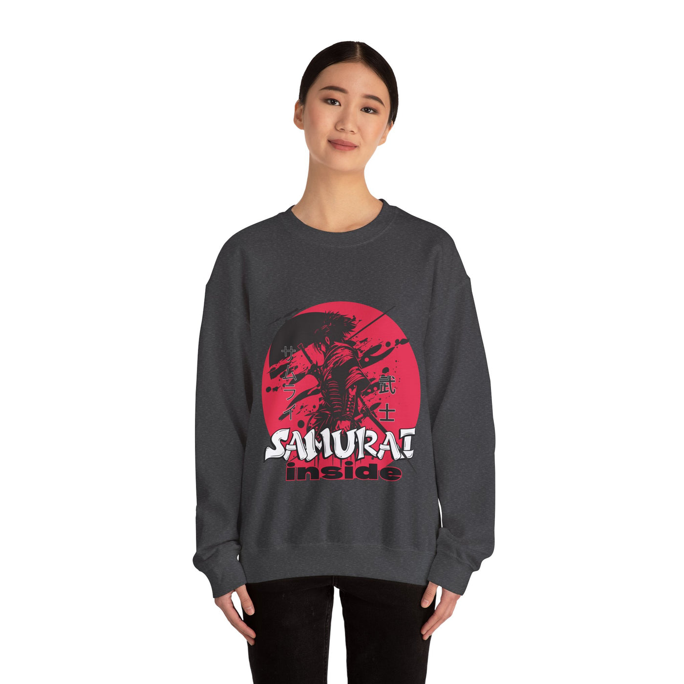 Samurai Inside Crewneck Sweatshirt - Unisex Heavy Blend™