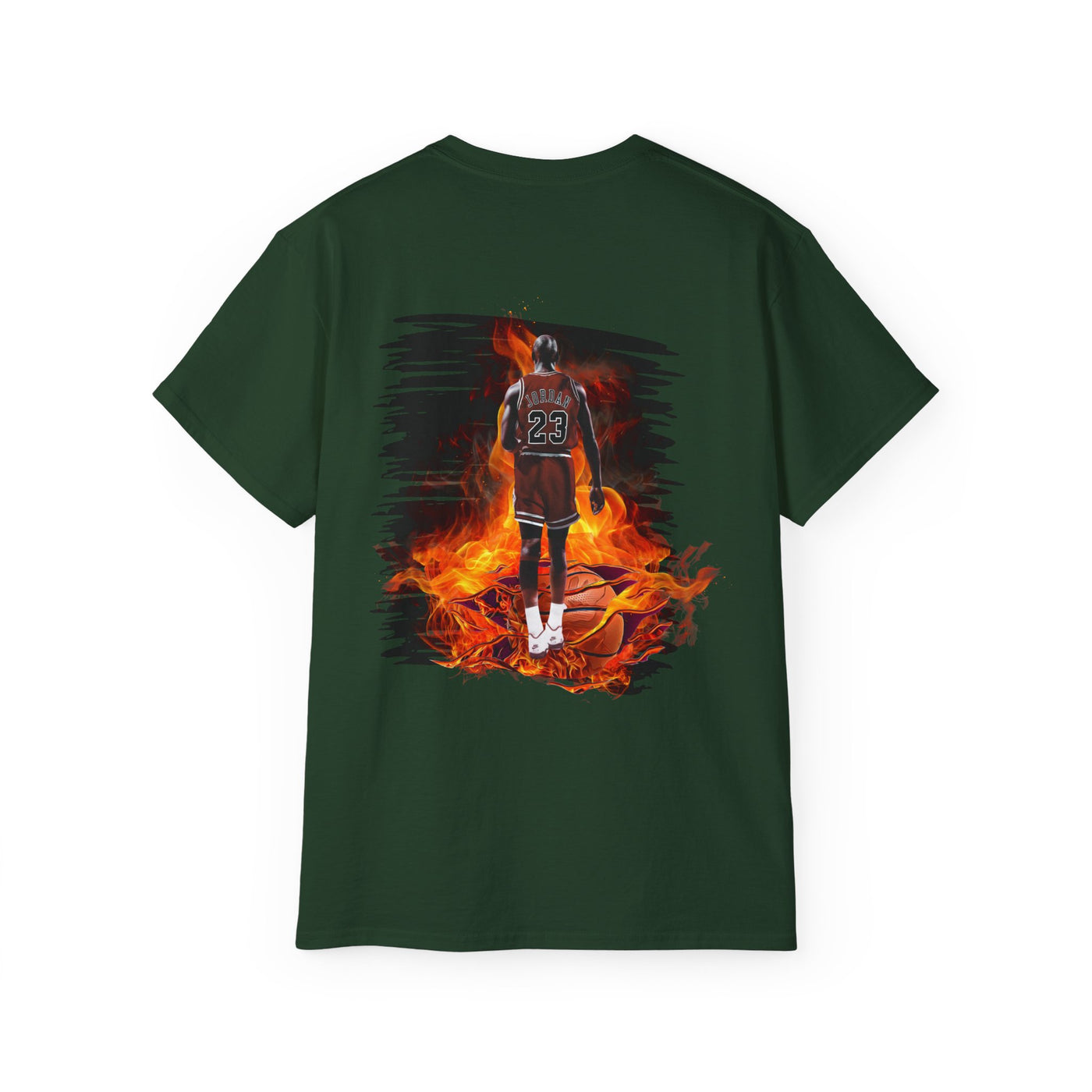 Basketball Jordan, Cool Sports Shirt, Unisex Cotton T-Shirt