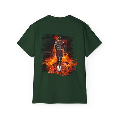 Basketball Jordan, Cool Sports Shirt, Unisex Cotton T-Shirt