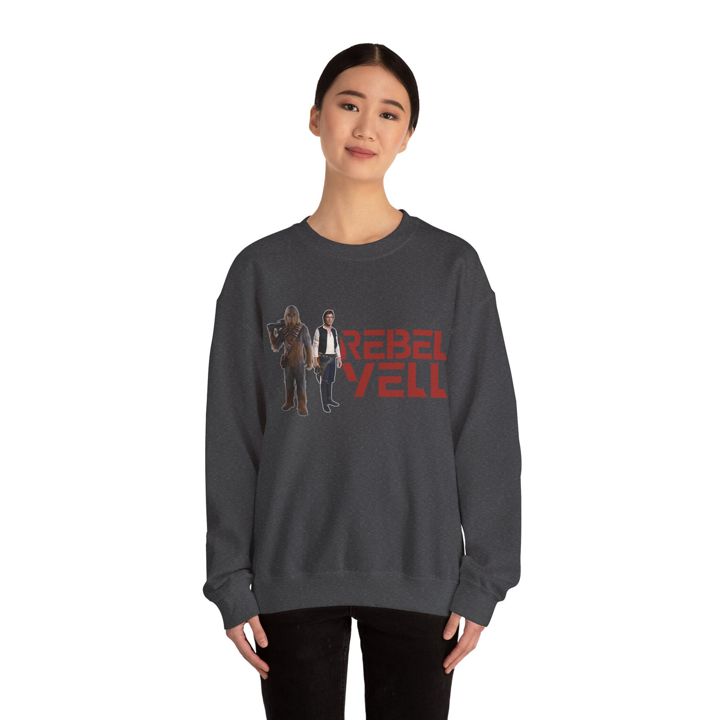Rebel Yell Crewneck Sweatshirt – Retro Star Wars Style