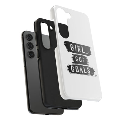 Handyhülle  Phone Case - "Girl Got Goals" - Stylish Protection for Ambitious Women