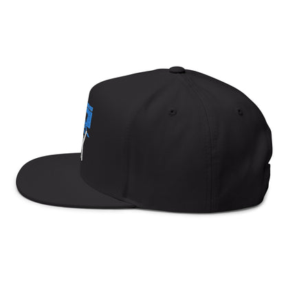Flat Bill Cap - "You Can Go Your Own Way" Snapback