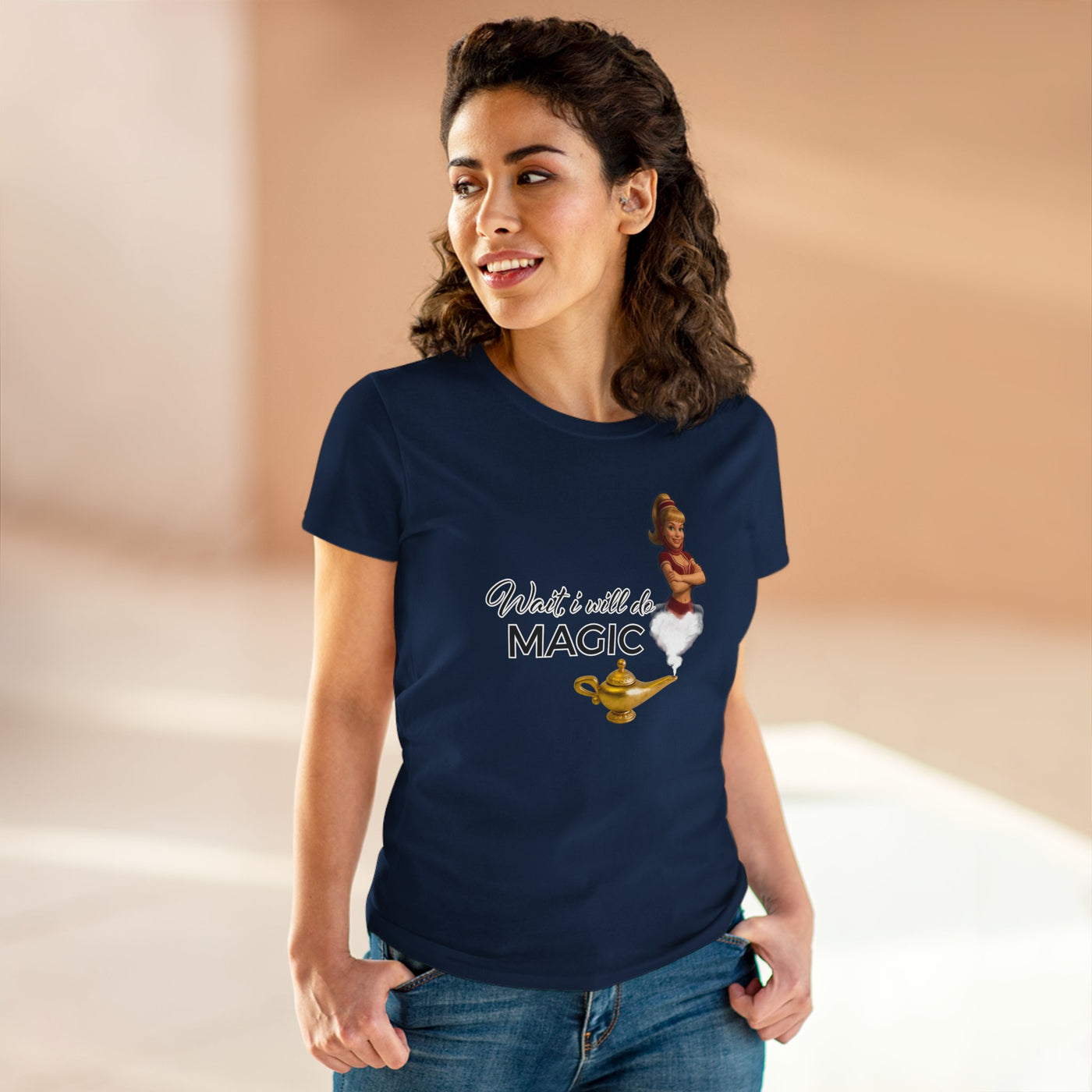 Women's Magic T-Shirt - bezaubernde Jeannie - wait, i wil do magic