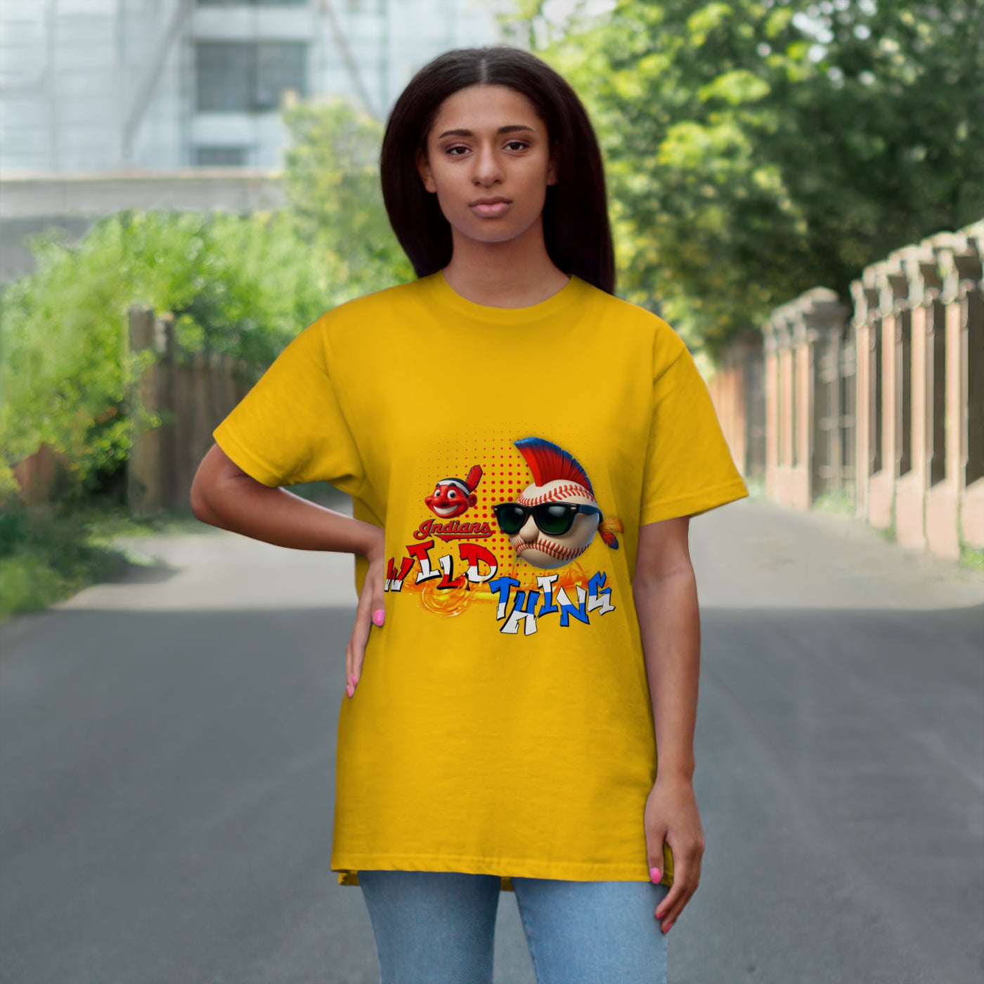 Cleveland Indians Wild Thing  - Baseball Fan T-Shirt