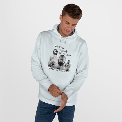 Hoodie Unisex Joke Alan Garner – I came, I saw, and I forgot – Why I am here!