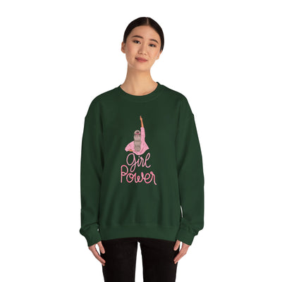 Girl Power Unisex Crewneck Sweatshirt,