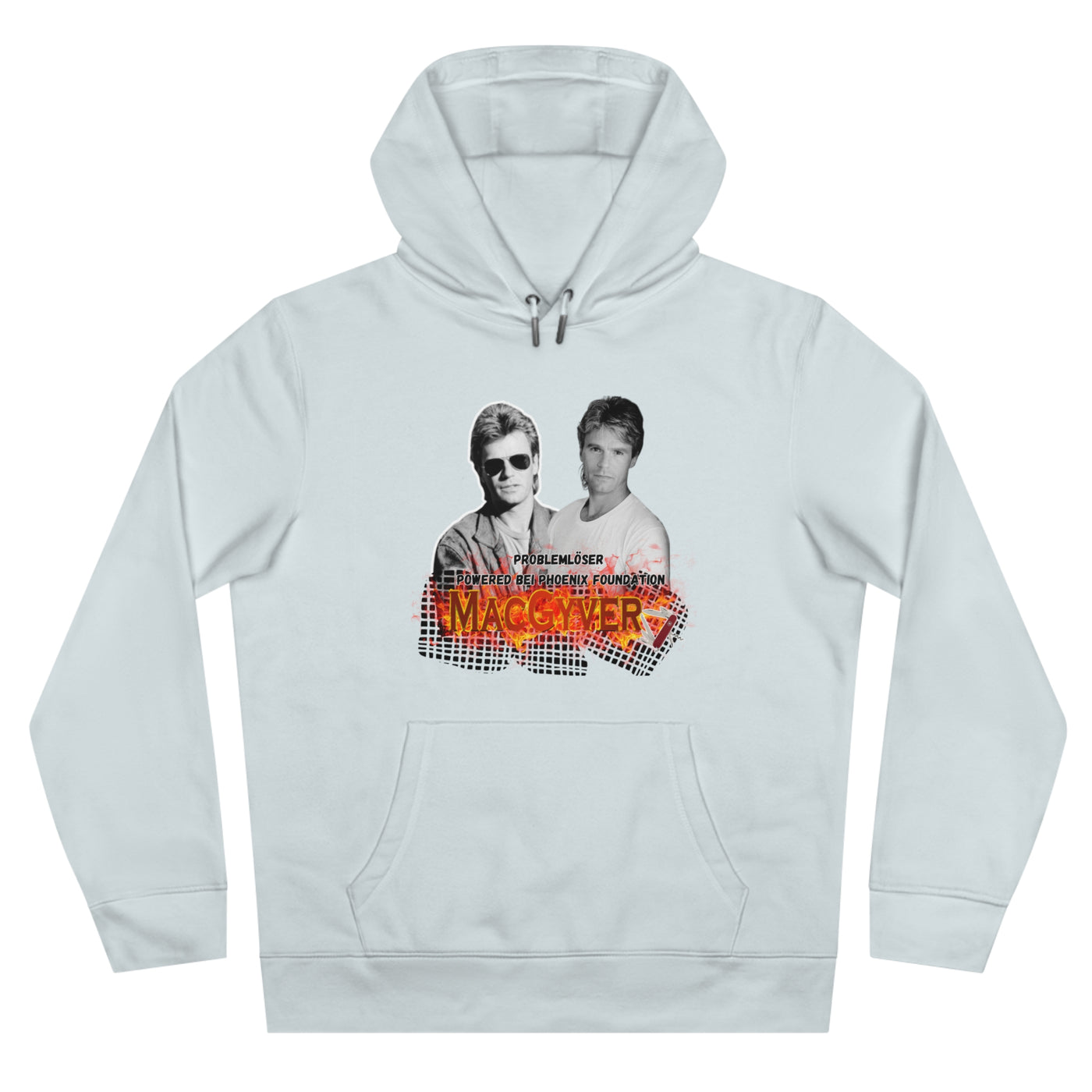 Retro MacGyver King Hooded Sweatshirt - Classic 80s Style