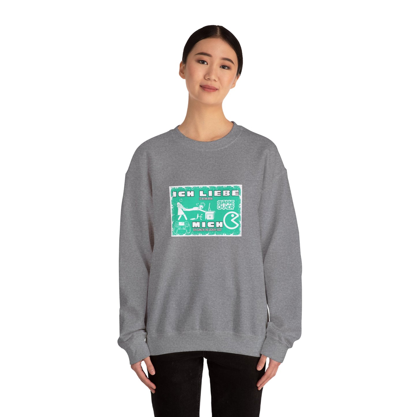 Ich liebe zocken Sweatshirt