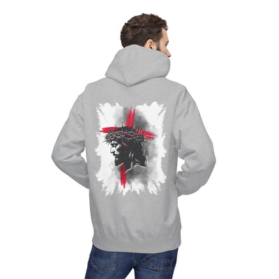 Faith-Inspired Hoodie: Blessed, Saved, Loved - Christian JESUS