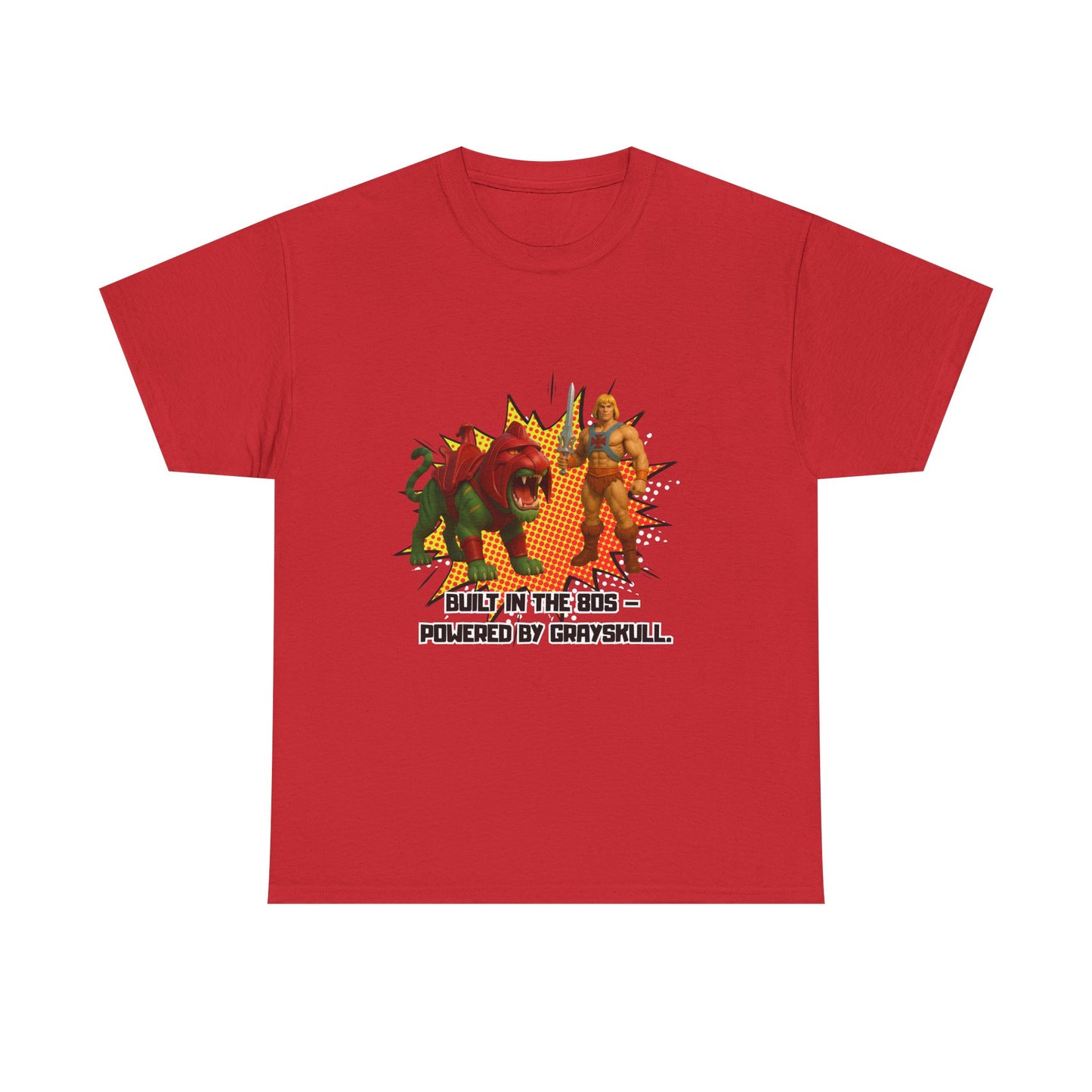 He-Man Unisex Vintage Master of the Universe Retro T-Shirt