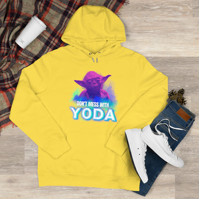 Don't Mess With Yoda Hooded Sweatshirt - starwars