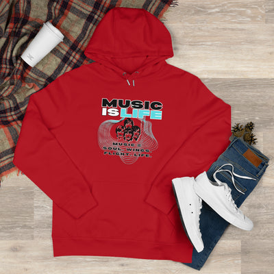 Beatles Music Is Life King Hooded Sweatshirt | Perfect for music lovers